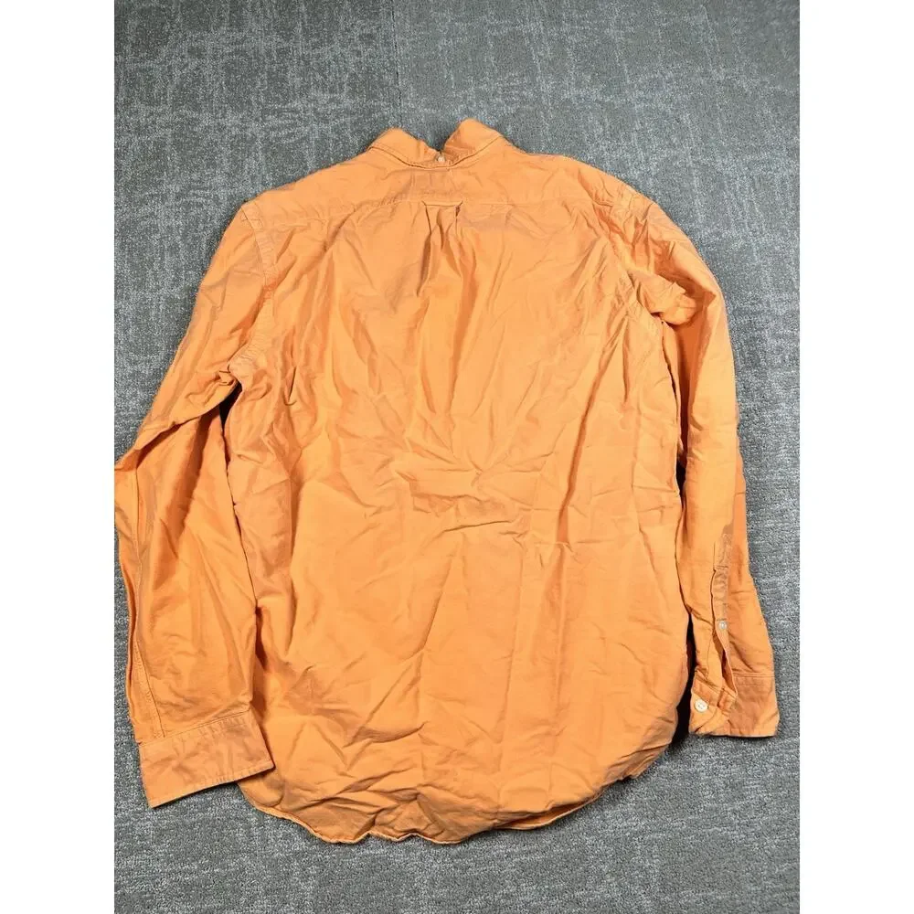 Polo Ralph Lauren L Casual Shirt Button up Long Sleeve Dress Vintage 00s
